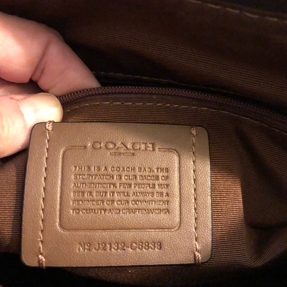 Coach ❤️ Signature purse, multicolor. - Picture 2 of 9